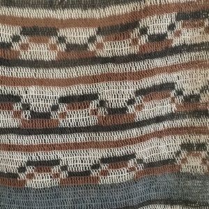 Argentinian woven plant fiber skirt